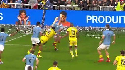 TOP 14 - Essai de Jefferson Lee JOSEPH (USAP) - USA Perpignan - ASM Clermont