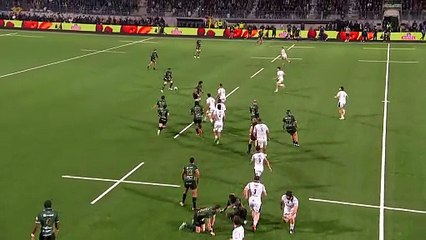 TOP 14 - Essai de Grégoire ARFEUIL 2 (SP) - US Montauban - Section Paloise