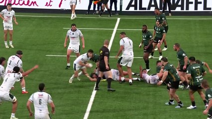 TOP 14 - Essai de Josua VICI (USM) - US Montauban - Section Paloise