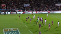TOP 14 - Essai de Louis BIELLE-BIARREY (UBB) - Union Bordeaux-Bègles - RC Toulon