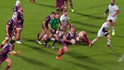 TOP 14 - Essai de Romain BUROS (UBB) - Union Bordeaux-Bègles - RC Toulon