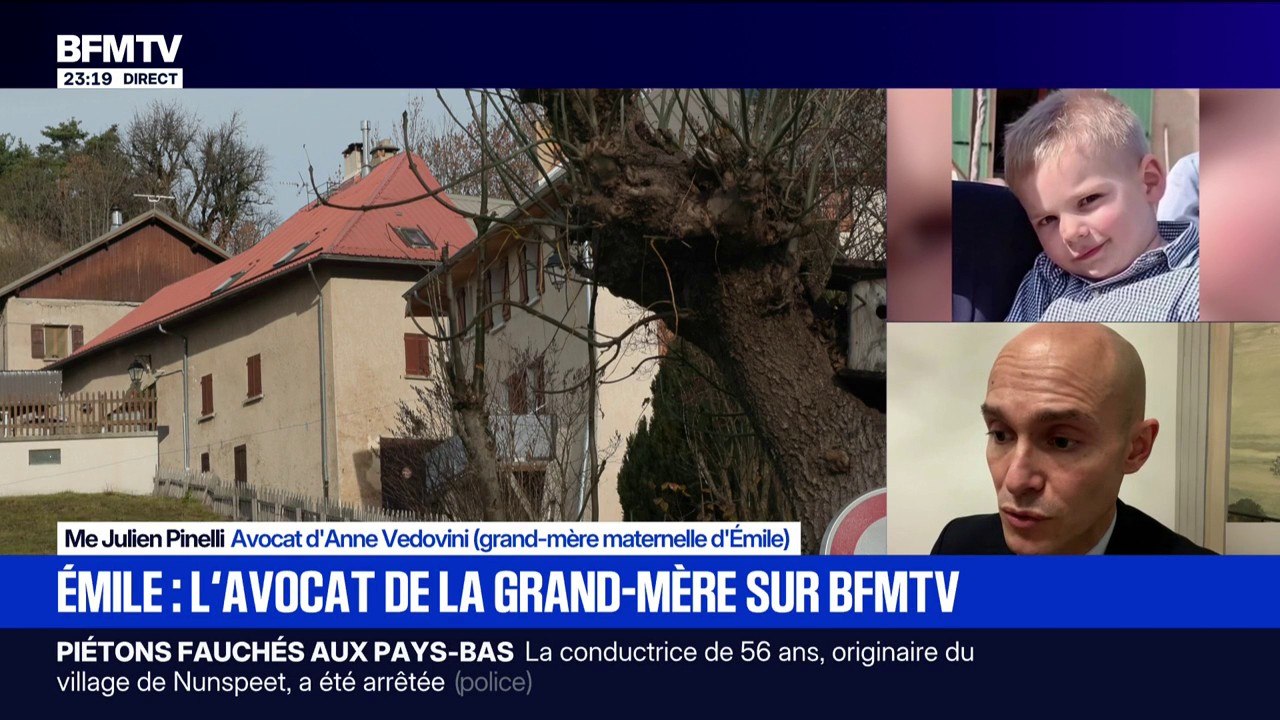 Rebondissement dans l'affaire Émile: "En janvier, nous déposerons des éléments aux magistrats instructeurs", déclare Julien Pinelli, avocat de la grand-mère maternelle d'Émile