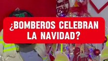 Entre emergencias y espíritu navideño: así pasan la Nochebuena los bomberos de Nuevo León