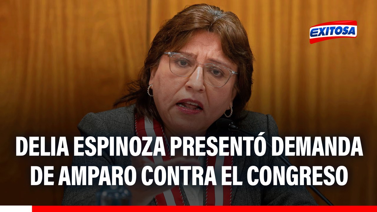 Delia Espinoza presentó demanda de amparo contra el Congreso por vulnerar su derecho al debido proceso