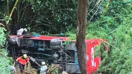 Esta habría sido la causa que provocó el accidente de bus en Santa Elena, Antioquia