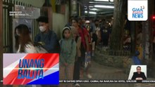 Mga pasahero, dagsa sa Davao City Overland Transport Terminal; mahigpit na seguridad, ipinatutupad | Unang Balita