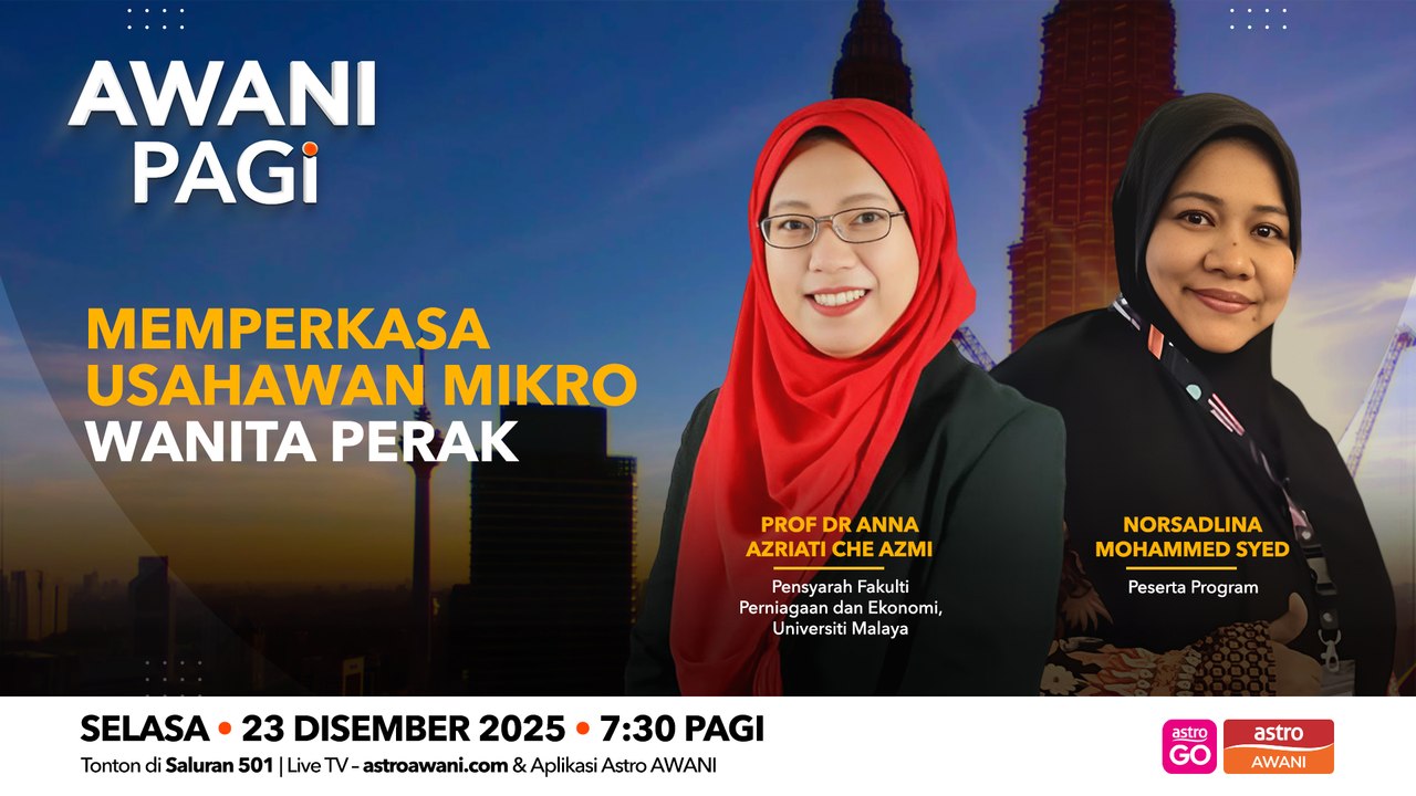 AWANI Pagi: Memperkasa usahawan mikro wanita Perak