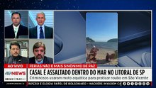 Arrastão marítimo: Bandidos em moto aquática assaltam turistas em São Vicente
