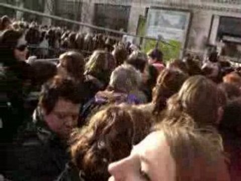 Tokio hotel concert 09/03 paris bercy file d'attente