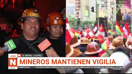 CUARTO INTERMEDIO EN REUNIÓN CON MINEROS