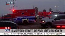 🚨¡Última Hora! Dos muertos y cuatro sobrevivientes por desplome de avión de la SEMAR en Galveston