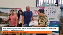Presupuesto Participativo 2025: 11 proyectos con impacto local ganaron la votación