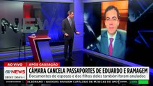 Câmara cancela passaportes diplomáticos de Eduardo e Ramagem