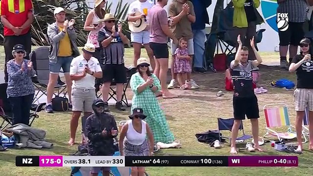Chase Down! New Zealand vs West Indies | 3rd Test Day 4 Highlights(360p)