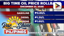 Bigtime oil price rollback, epektibo na