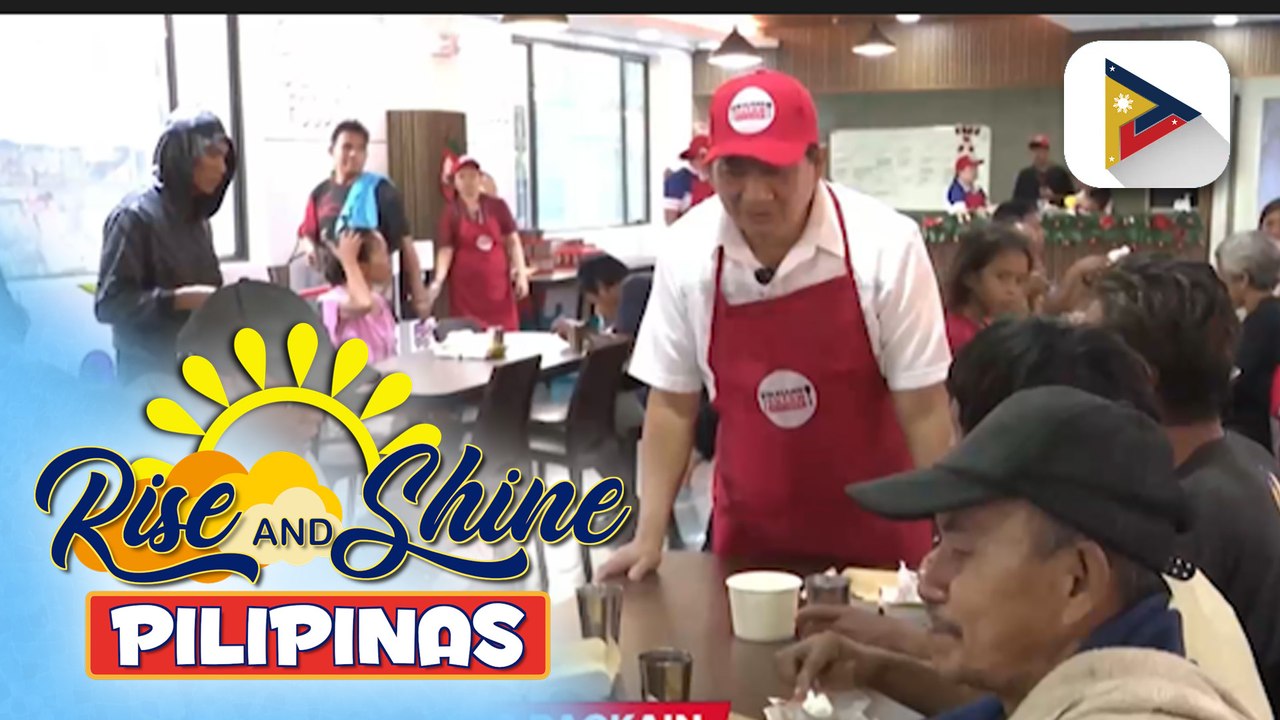 OPAPA, nanguna sa pamamahagi ng pagkain sa Walang Gutom Kitchen; DSWD, tiniyak na masustansya ang mga inihahanda nilang pagkain | ulat ni Denisse Osorio
