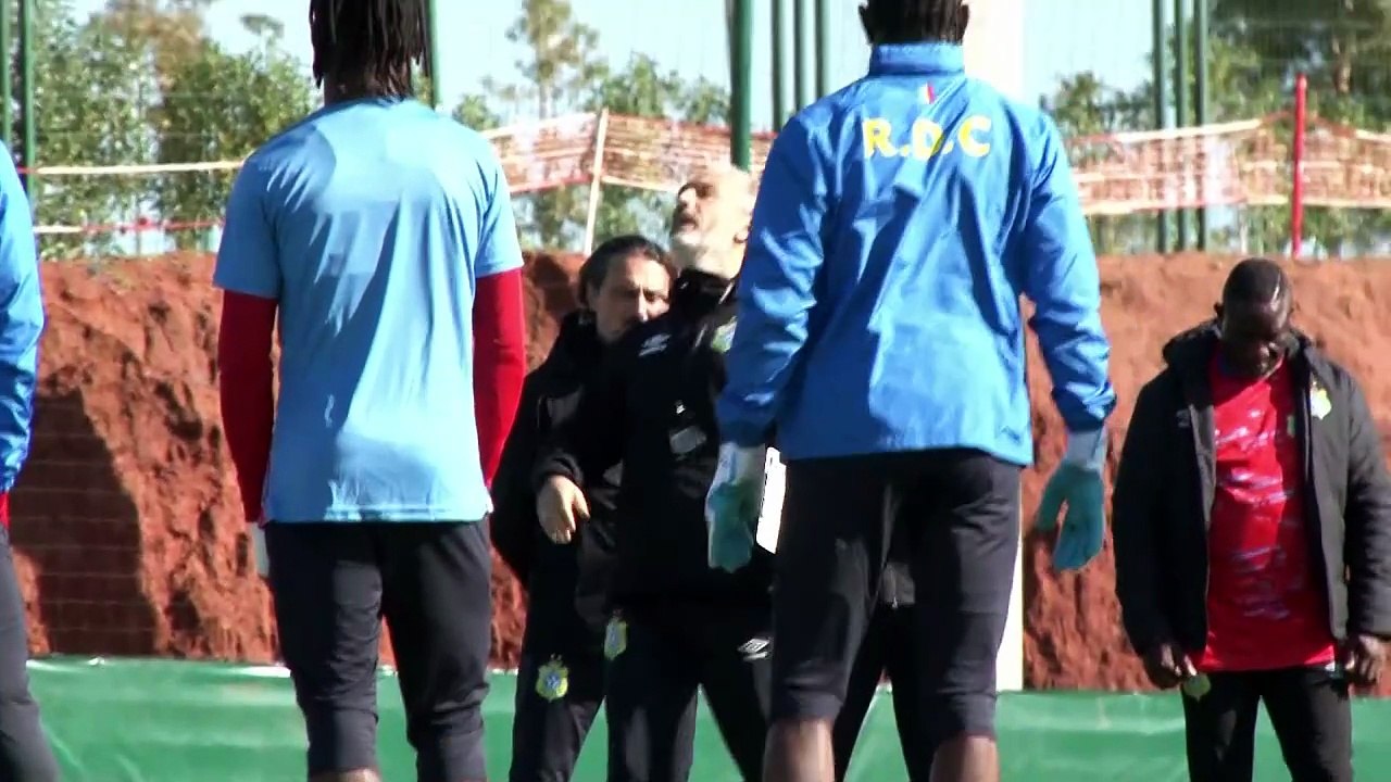 DR Congo Fine-Tune Preparations in Intense Training Session Ahead of AFCON Fixture