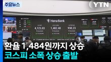 환율 1,484원까지 상승...코스피 사흘째 '산타 랠리' / YTN
