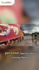 Ditlantas Polda Riau Tinjau Jalan Lintas Timur Pelalawan Jelang Nataru