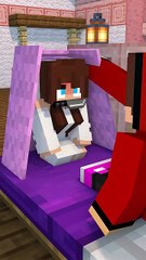 10 - Ghost JJ's sister Cute Nightmare 🥰🤪 - JJ MAIZEN Minecraft