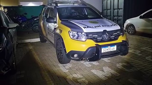 Homem é preso por violência doméstica e mandado de roubo em Céu Azul