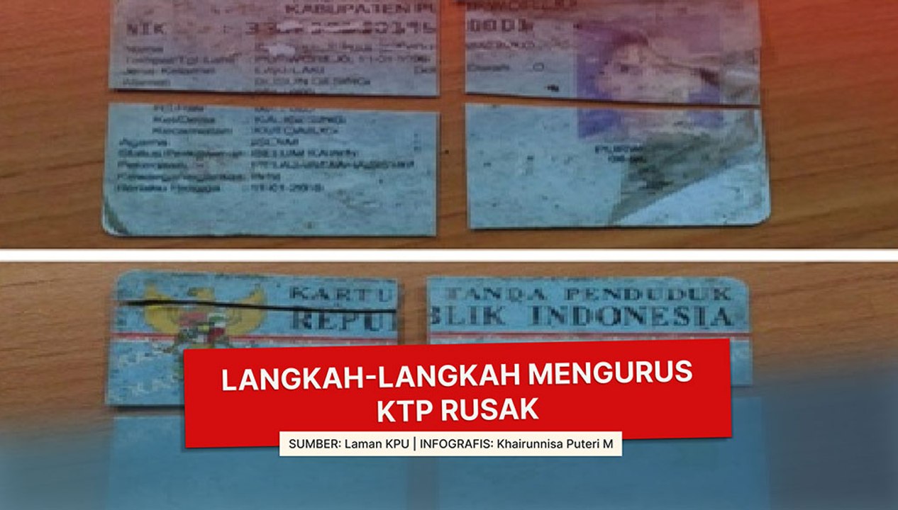 Langkah-langkah Mengurus KTP Rusak
