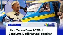 Dedi Mulyadi Pastikan Angkot Bandung Libur Tahun Baru 2026