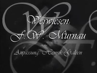 Nosferatu, eine Symphonie des Grauens - Trailer (Deutsch)