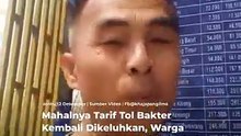 Mahalnya Tarif Tol Bakter Kembali Dikeluhkan, Warga Lampung Selatan: Lebih Mahal dari BBM!