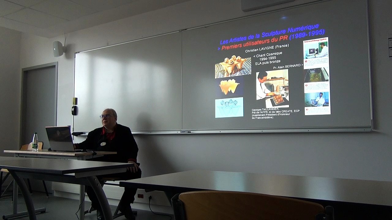 Christian LAVIGNE - La Cybersculpture - Ecole Centrale Nantes - Partie 2