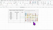 How to Insert Emoji in Excel Cell FAST 🚀