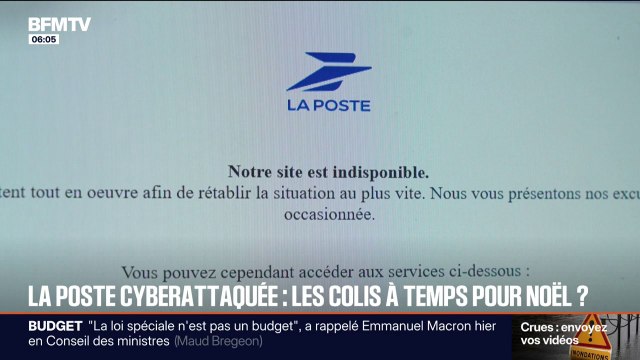 La cyberattaque qui cible les services en ligne de La Poste est toujours en cours