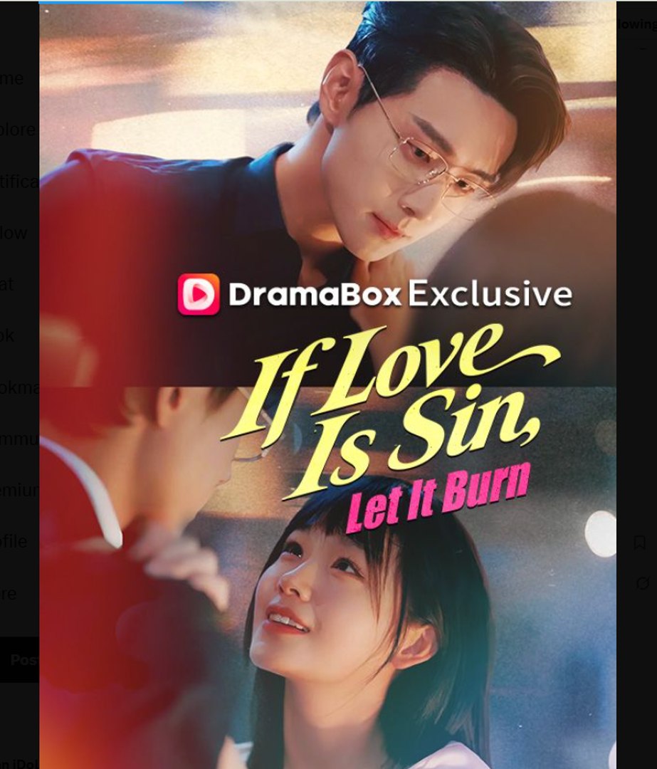 ⁣If Love Is Sin, Let It Burn Chinese Drama - English Sub