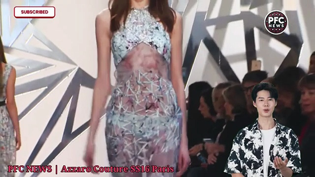 Azzaro’s Sheer Glamour Takes Over Paris _ Spring Summer 2016 Highlights _ The Red Carpet Fantasy