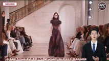Fashion show 2025 _ Ralph Lauren Fall 2025 _ The Most Elegant Runway Moments  _ Fashion highlights