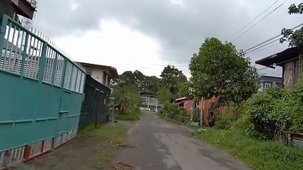 San Jose Street corner Diaz Street in San Antonio, Zambales, Philippines
