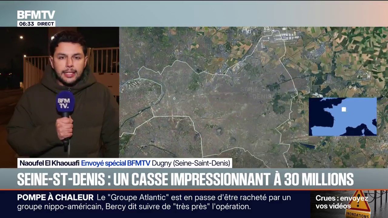 Téléphones, ordinateurs, tablettes…: un casse impressionnant à 30 millions d'euros en Seine-Saint-Denis