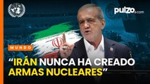 Irán en la ONU: rechaza sanciones, niega armas nucleares y acusa a Israel de genocidio | Pulzo