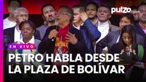 Petro le responde a Trump desde la plaza de Bolívar | Pulzo