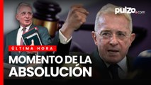 Momento en que Álvaro Uribe Vélez es absuelto por Tribunal de Bogotá y se revoca condena