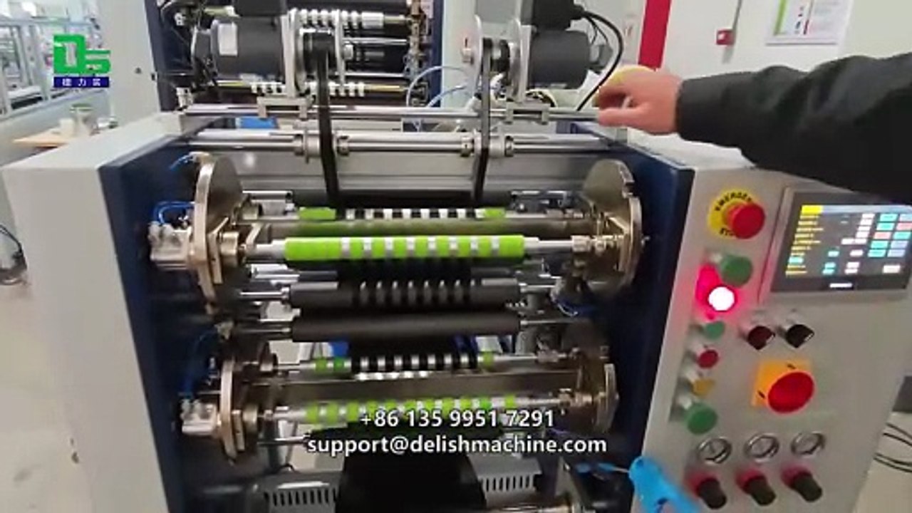 DELISH's tube printer thermal ink ribbon slitter: Precision Slitting and Adaptation