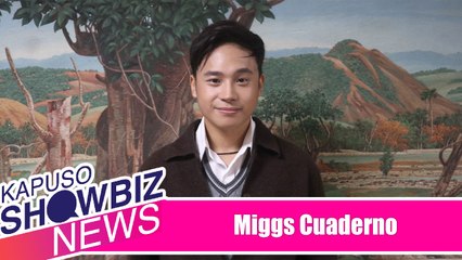 Kapuso Showbiz News: Miggs Cuaderno, gustong makatrabaho muli si Will Ashley