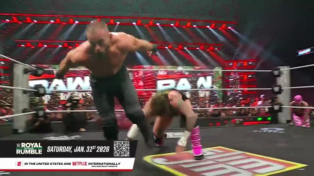 WWE RAW 22 DECEMBER 2025 CM PUNK & REY MYSTERIO VS BRONSON REED & AUSTIN THEORY FULL MATCH