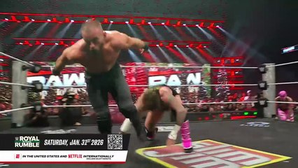 WWE RAW 22 DECEMBER 2025 CM PUNK & REY MYSTERIO VS BRONSON REED & AUSTIN THEORY FULL MATCH