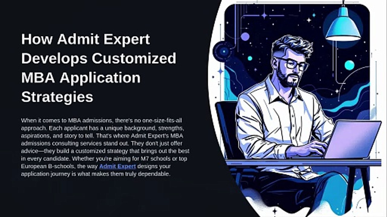 How Admit Expert Develops Customized MBA Application Strategies