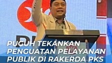 DI RAKERDA PKS KOTA MALANG 2025, PUGUH WIJI PAMUNGKAS TEKANKAN PENGUATAN PELAYANAN PUBLIK