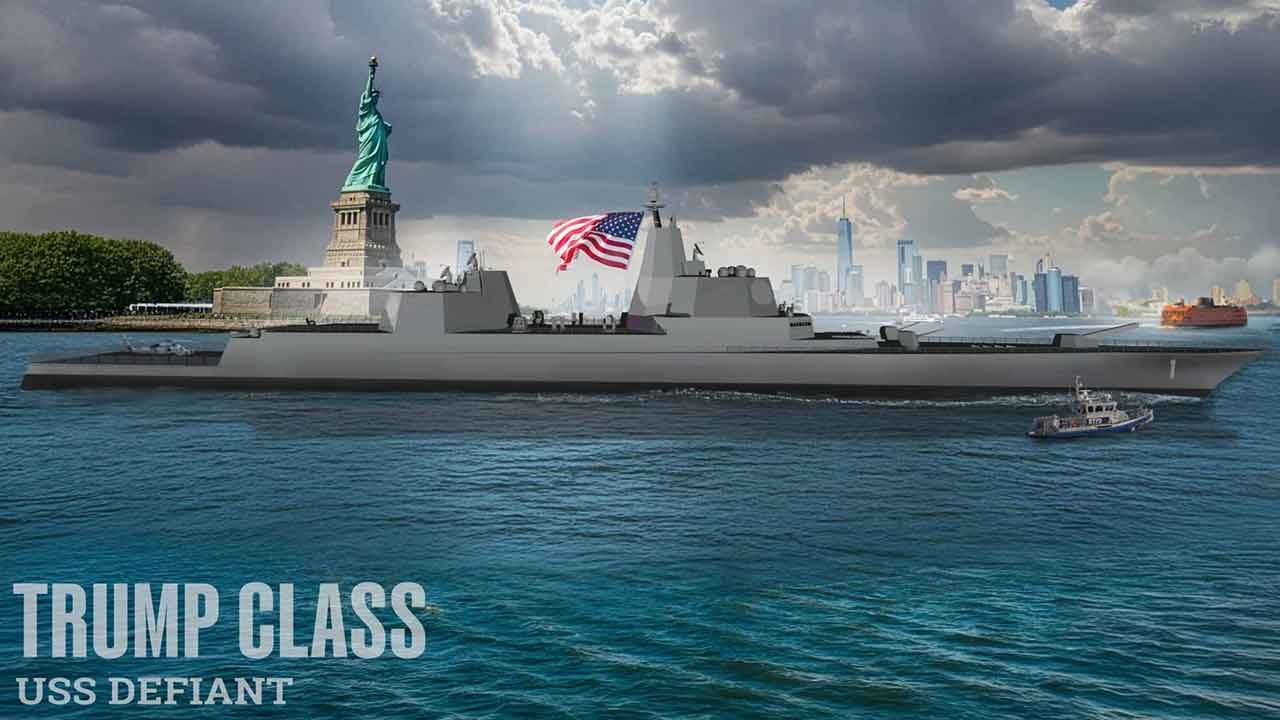 Trump Class: U.S. plans USS Defiant, largest U.S. surface combatant since World War II