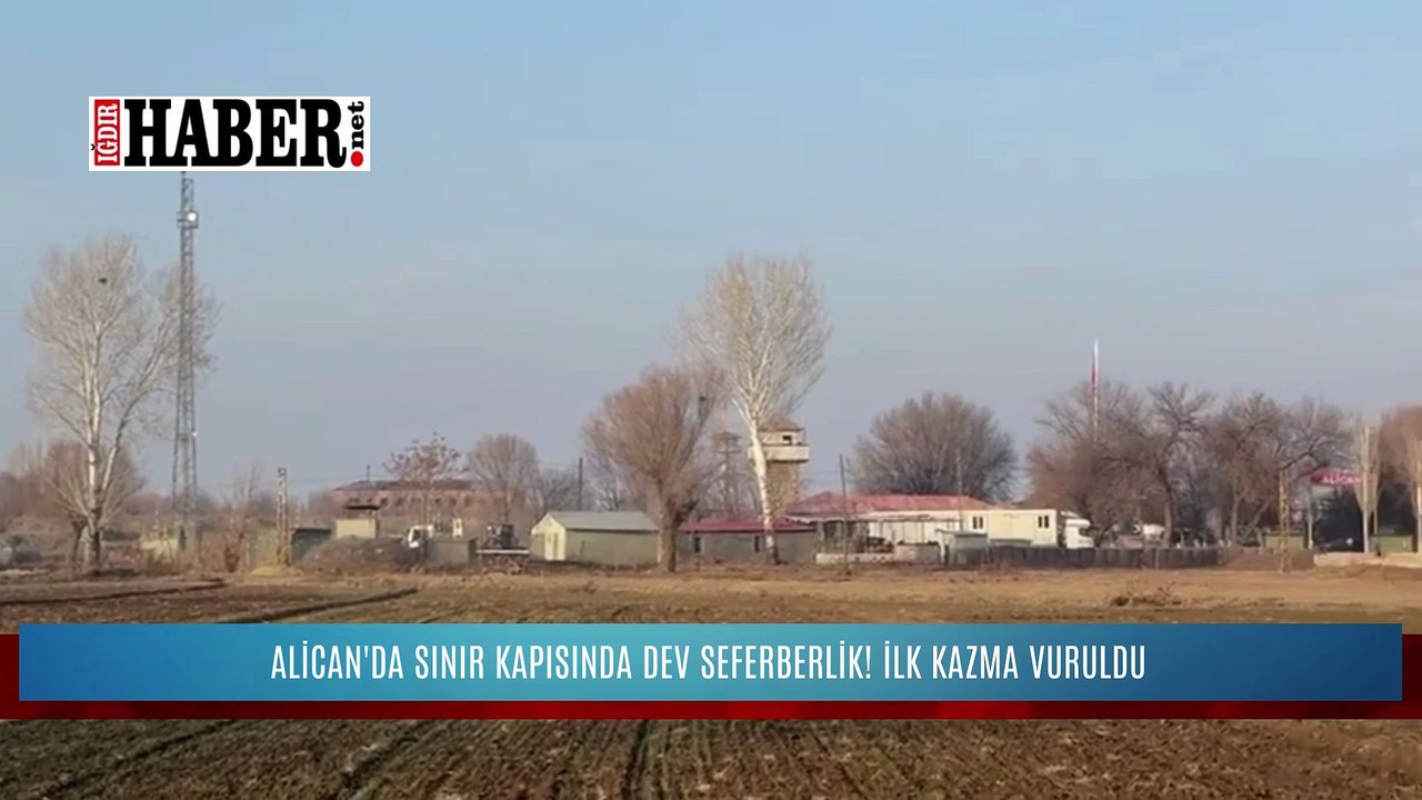 Alican Sınır Kapısı Yenileniyor: Türkiye-Ermenistan Sınırında Hareketli Dakikalar!