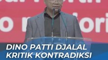 SOROTI KONTRADIKSI DIPLOMASI, DINO PATTI DJALAL KRITIK SULITNYA KERJA SAMA DI DALAM NEGERI