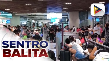 Pagdating ng mga pasahero sa PITX, patuloy; pamunuan ng terminal, tiniyak ang sapat na dami ng mga bus na bibiyahe | ulat ni Gab Villegas